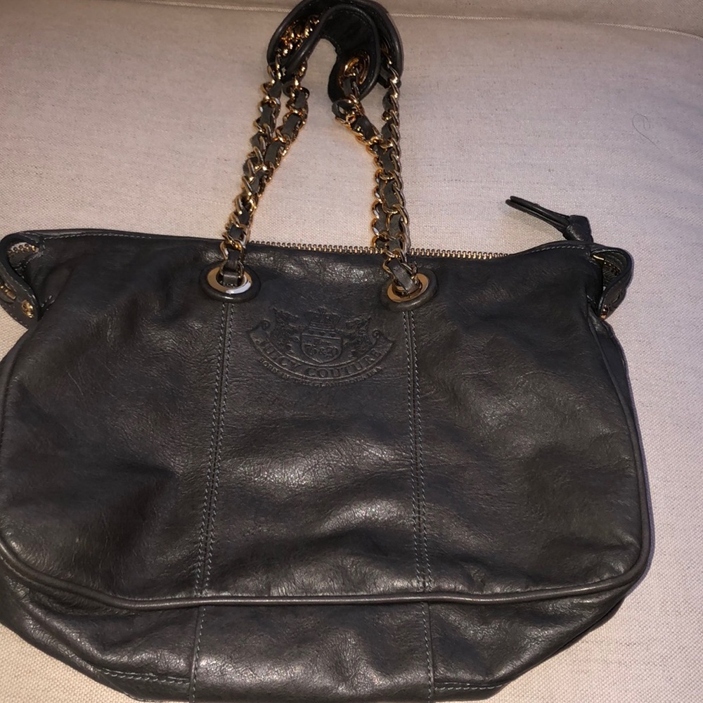 Juicy couture leather handbag